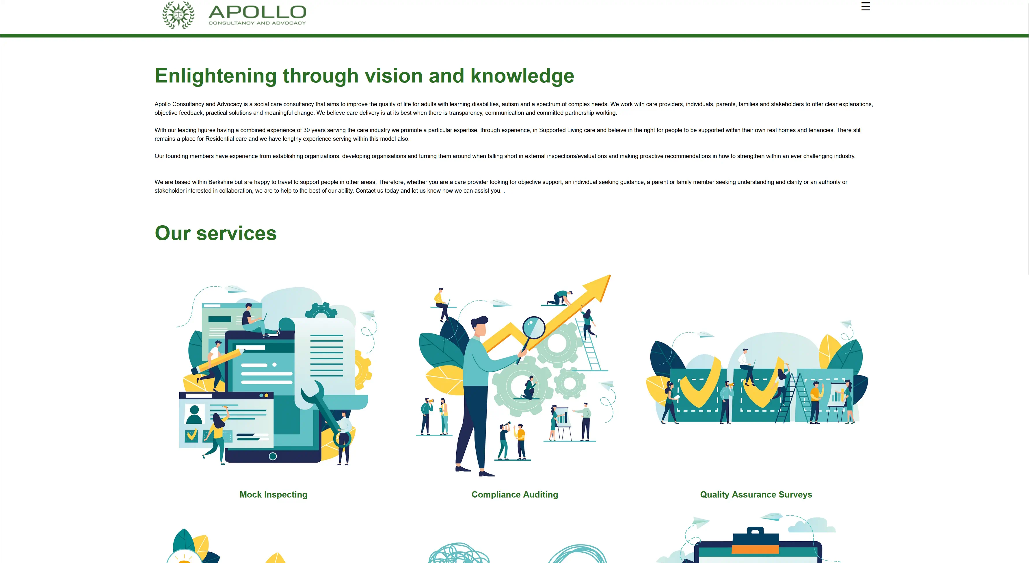 Apollo Consultancy Website